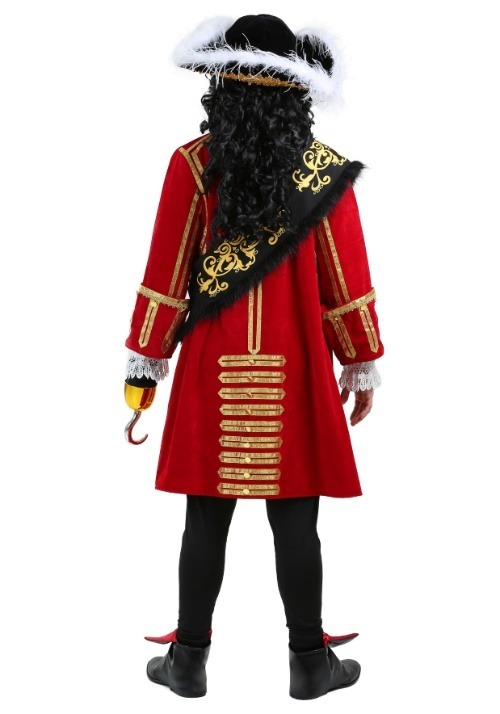 Adult Elite Captain Hook Costume Adult Pirate Costumes