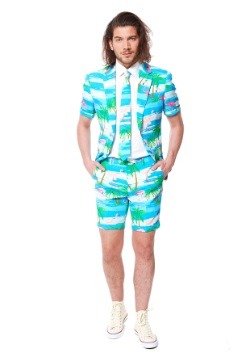 suit summer flamingo adult men costumes mens womens shirt