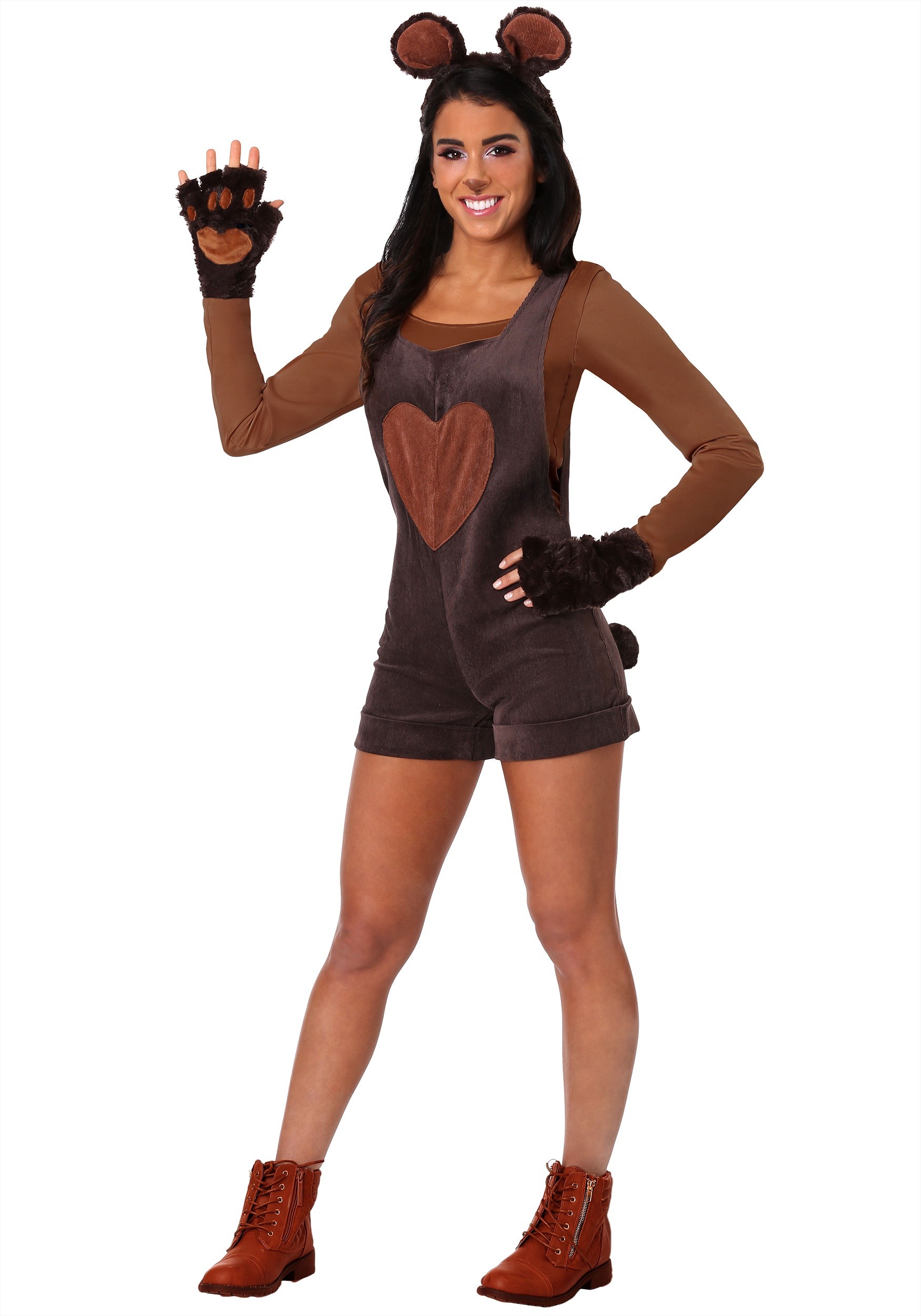 Adult female bear costume for sale