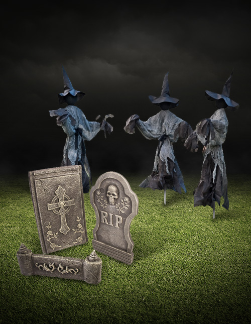 Halloween Graveyard Decoration Ideas