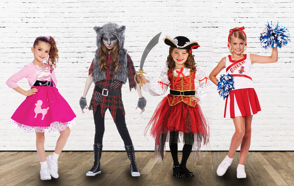 Halloween girls outlet outfits