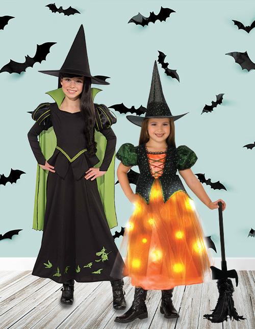 Witch Halloween Costumes for Girls