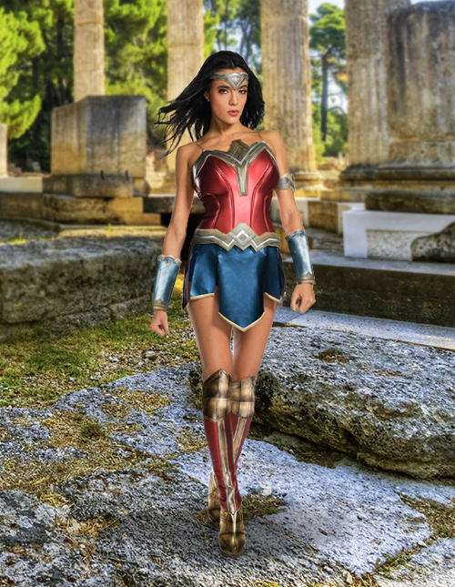 Wonder Woman Costumes - Adult Wonder Woman Fancy Dress