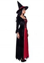 Adult Laced Red Witch Costume Alt 3
