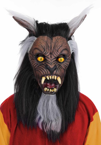 Thrilling Adult Werewolf Costume Mask