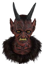 Adult Beelzebub Horned Demon Costume Mask Alt 1