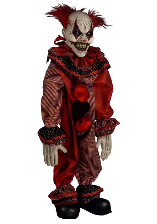 2FT Evil Clown Red Carousel Doll