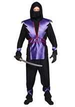 Plus Size Ninja Master Blue Armor Costume for Men