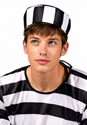 Black White Convict Hat