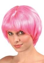 Women's 60s Pink Fashion Wig