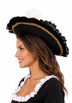 Pirate Musketeer Velvet Hat Acessory Alt 1