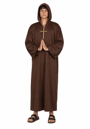 Mens Monk Robe Costume