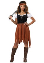 Womens Pirate of Treasure Costume Alt 1