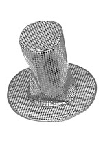 Adult Silver Sequin Disco Hat Accessory