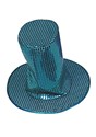 Blue Sequin Disco Hat Accessory