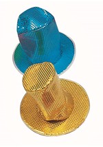 Adult Purple Sequin Disco Accessory Hat Alt 2