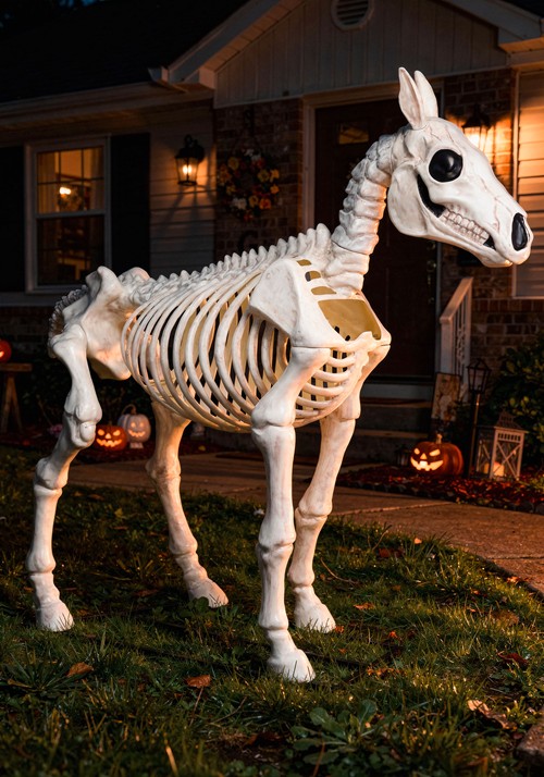 6FT Horse Skeleton Decoration