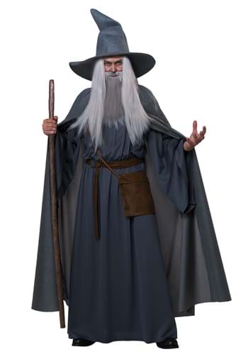 Mens Plus Size Wandering Wizard Costume