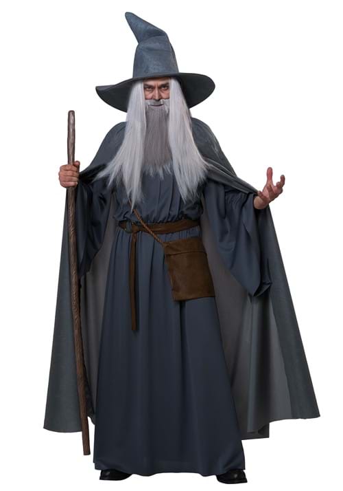 Mens Plus Size Wandering Wizard Costume