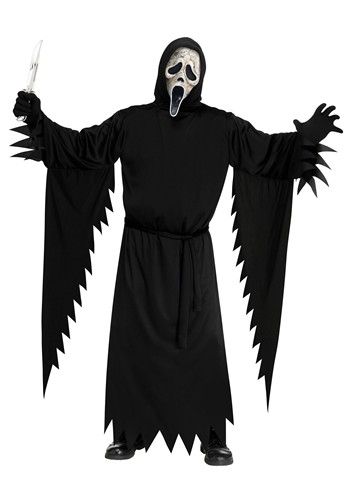 Adult Aged Ghost Face Costume