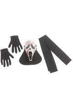 Mens Splatter Ghost Face Costume Alt 1
