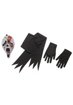 Womens Bloody Bling Ghost Face Costume Alt 1