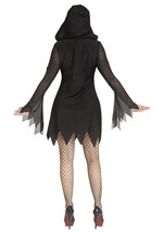Womens Deluxe Bling Ghost Face Costume Alt 2
