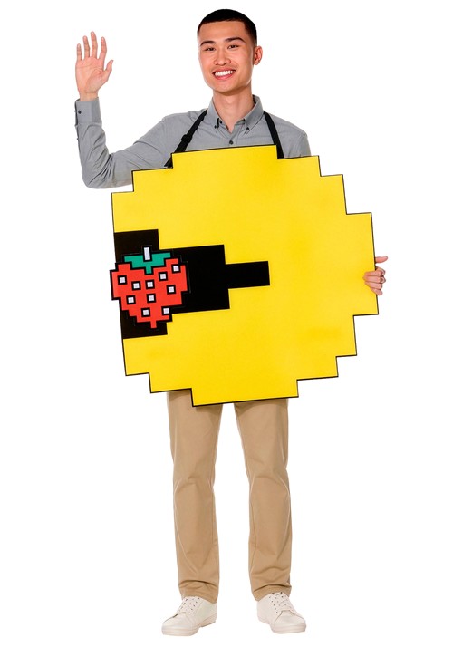 Adult PAC MAN with Strawberry Costume