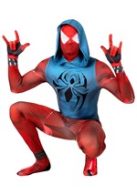 Mens Zentai Suit Scarlet Spider Gaming Costume Alt 6