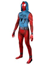 Mens Zentai Suit Scarlet Spider Gaming Costume Alt 5