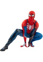 Mens Zentai Suit SpiderMan Adv Suit Symbiote Costume Alt 10