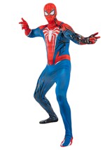 Mens Zentai Suit SpiderMan Adv Suit Symbiote Costume Alt 3