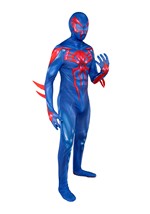 Mens SpiderMan 2099 PS5 Gaming Zentai Suit Costume Alt 6
