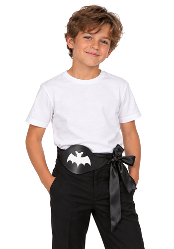 Black Bat Costume Belt Accessory
