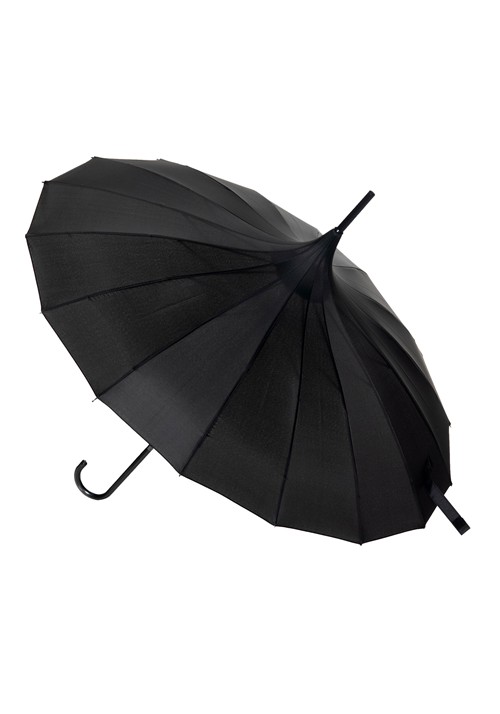 Adult Black Pagoda Costume Umbrella Prop