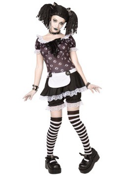 Plus Size Gothic Rag Doll Costume