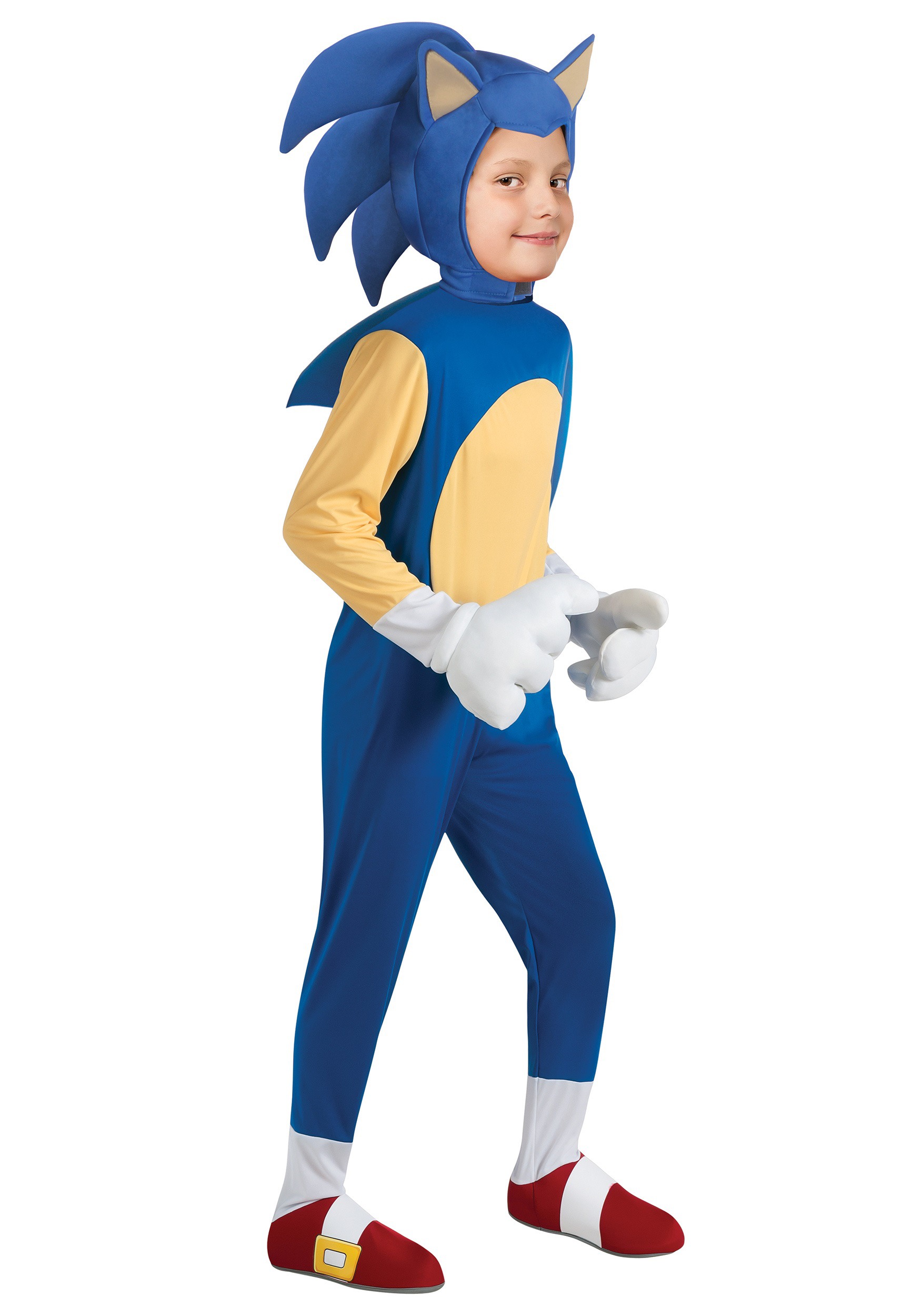 Child Deluxe Sonic Fancy Dress Costume