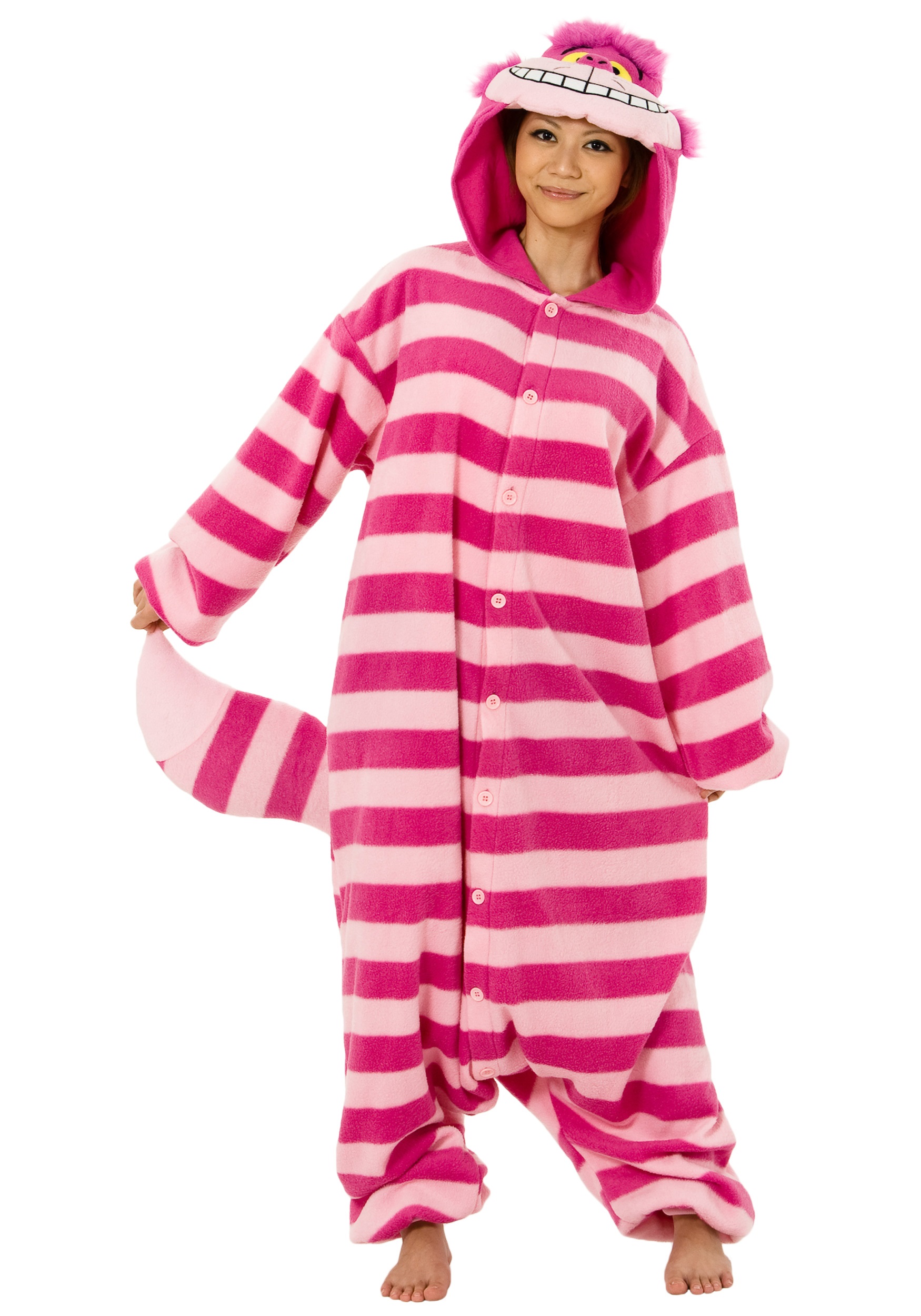 Photos - Fancy Dress CATerpillar Sazac Cheshire Cat Pajama  Costume Pink 