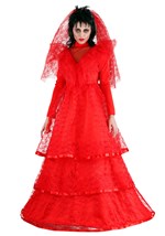 Plus Size Red Gothic Wedding Dress Costume