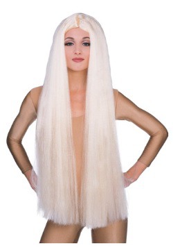 36in Long Blonde Witch Wig	