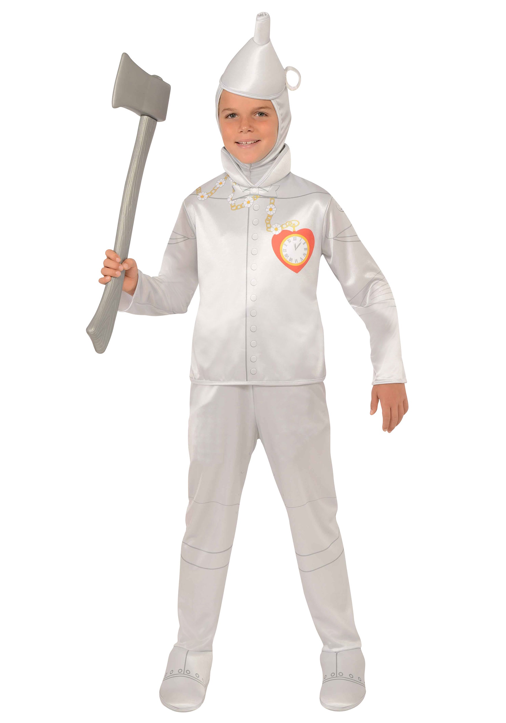 Child Tin Man Fancy Dress Costume