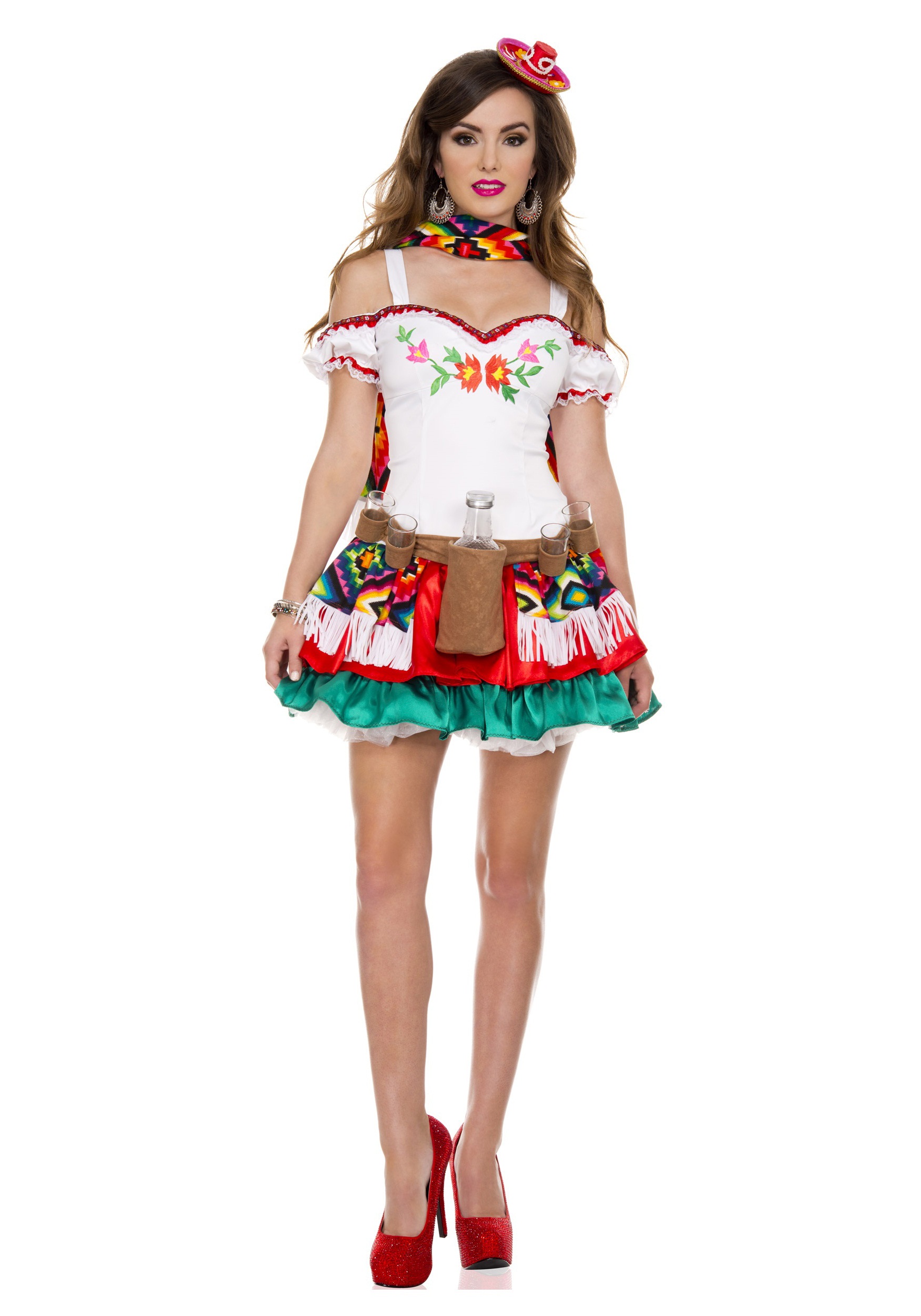 Women's Tequila Princess Fancy Dress Costume