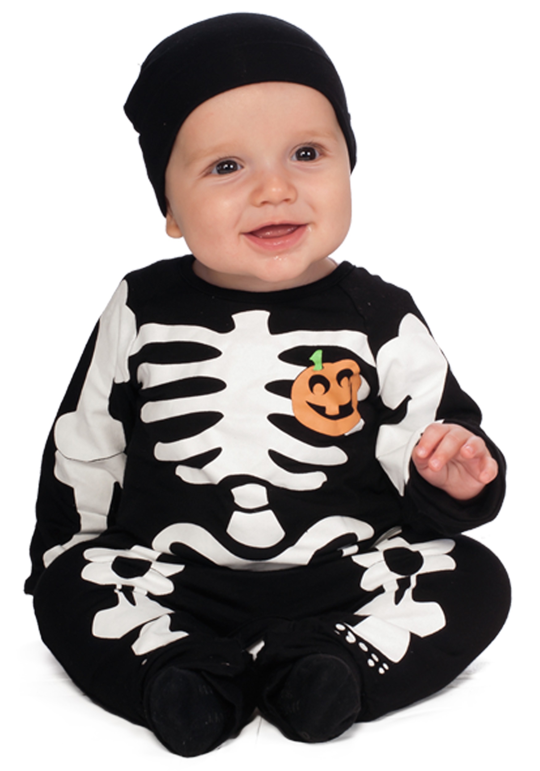 Infant Black Skeleton Costume | HalloweenCostumes.co.uk