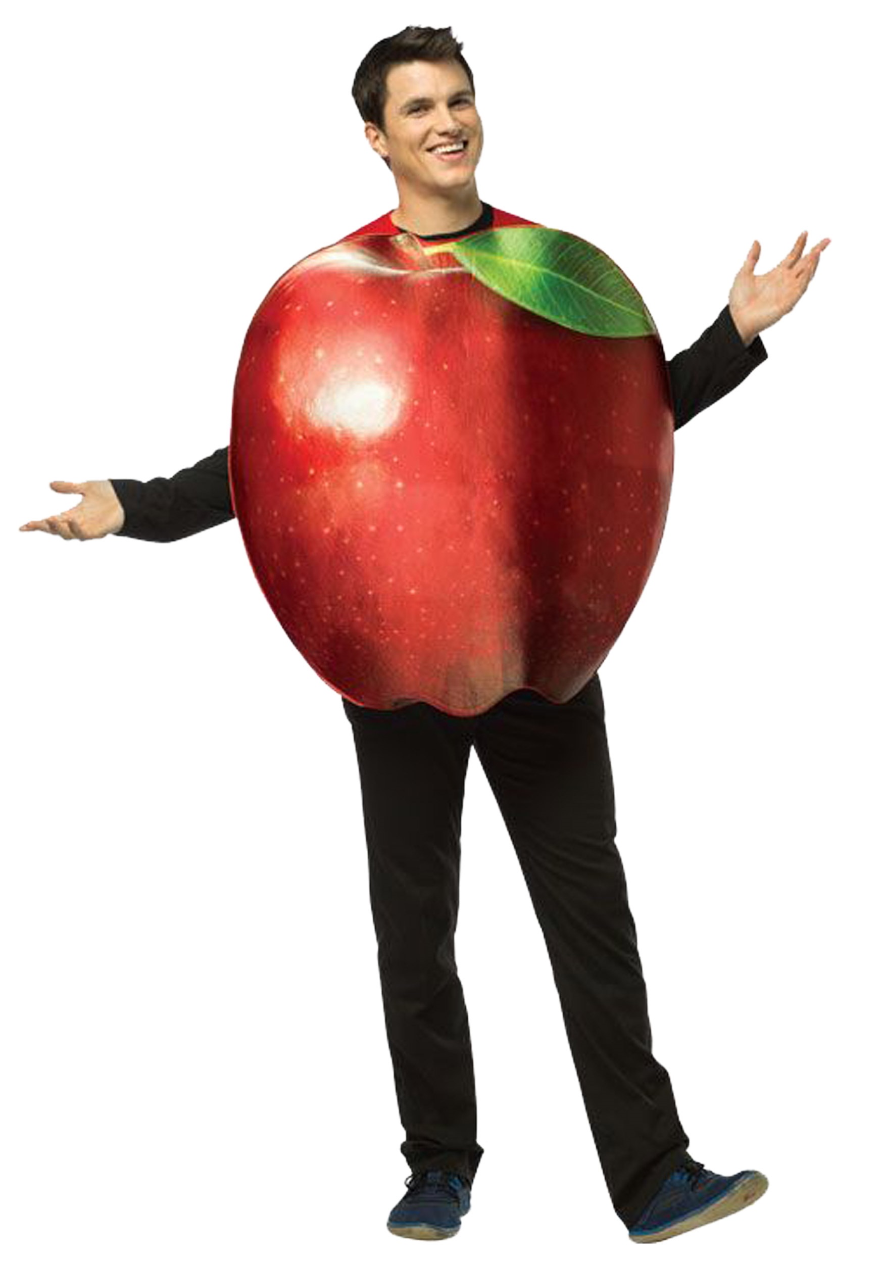Фрукт чел. Костюм яблока. Костюм яблоко взрослый. Человек с яблоком. Костюм из фруктов и овощей.
