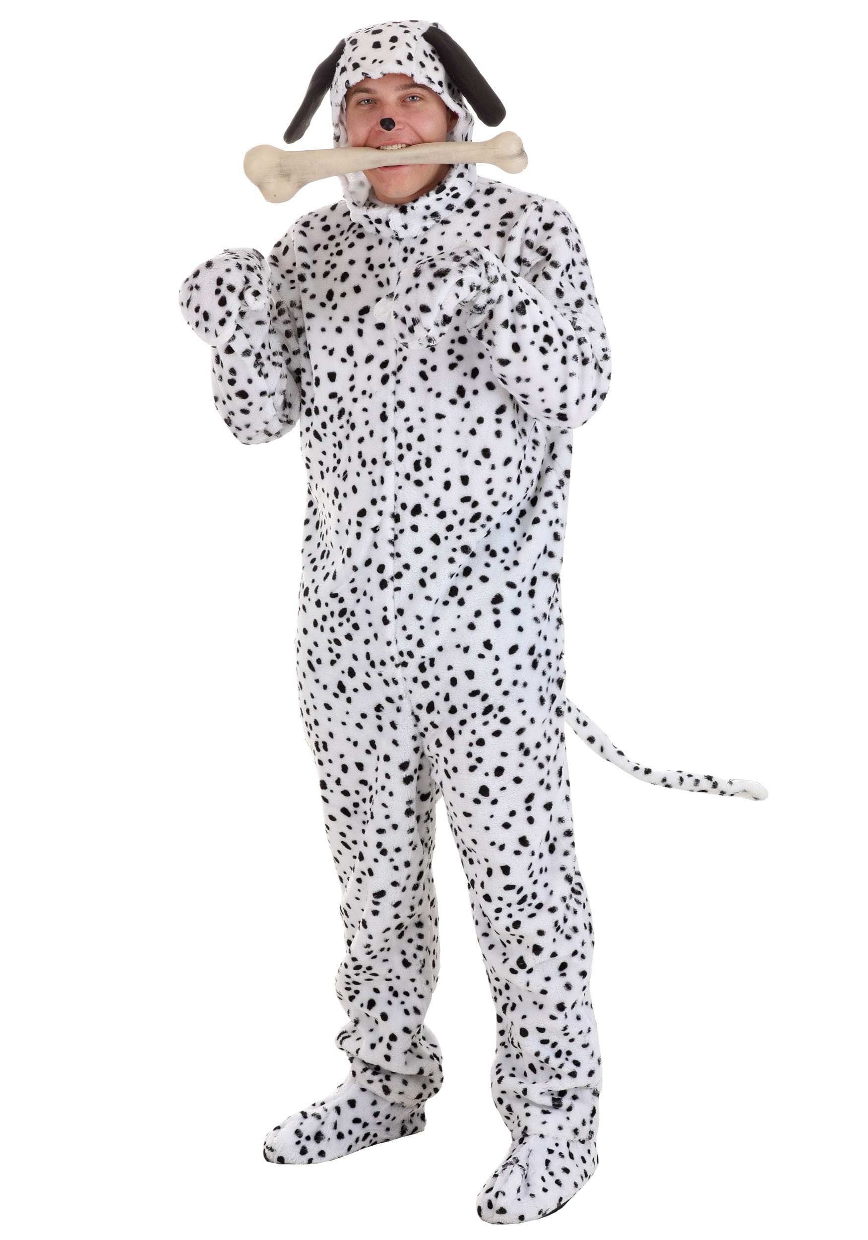 Adult Dalmatian Fancy Dress Costume