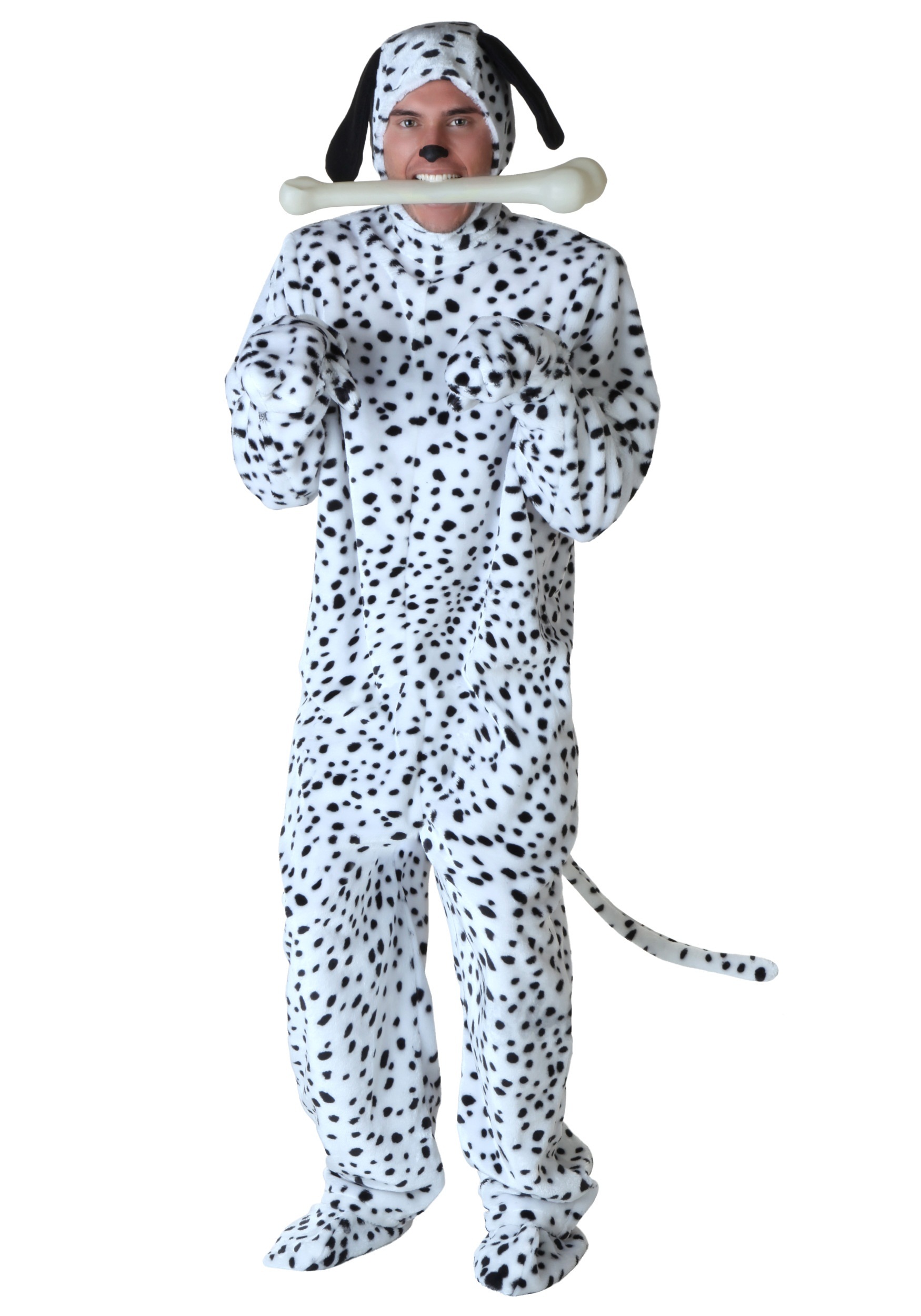 Plus Size Dalmatian Adult Fancy Dress Costume