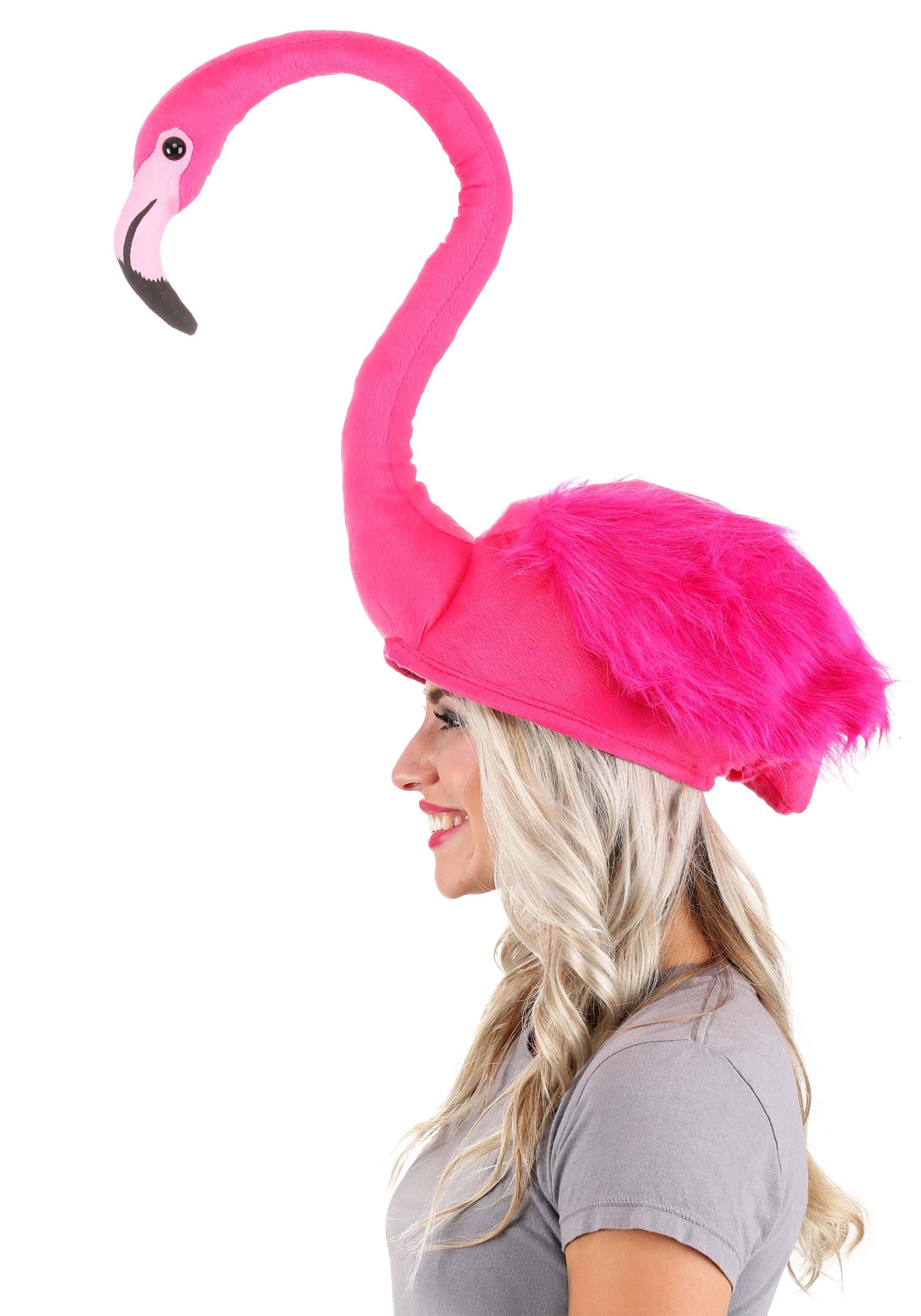 Pink Flamingo Fancy Dress Costume Hat