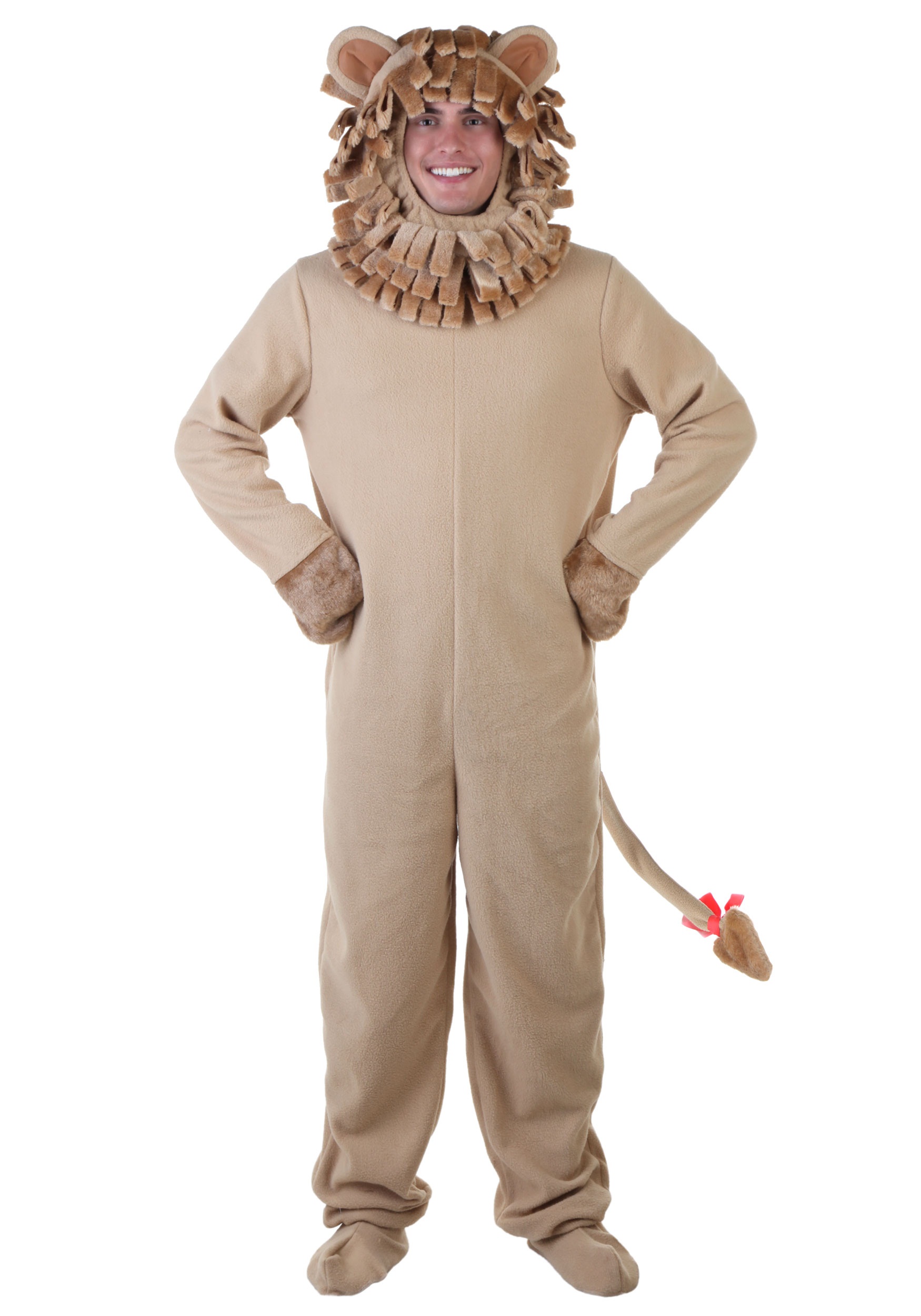 Adult Lion Fancy Dress Costume