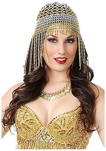 Beaded Belly Dancer Headpiece