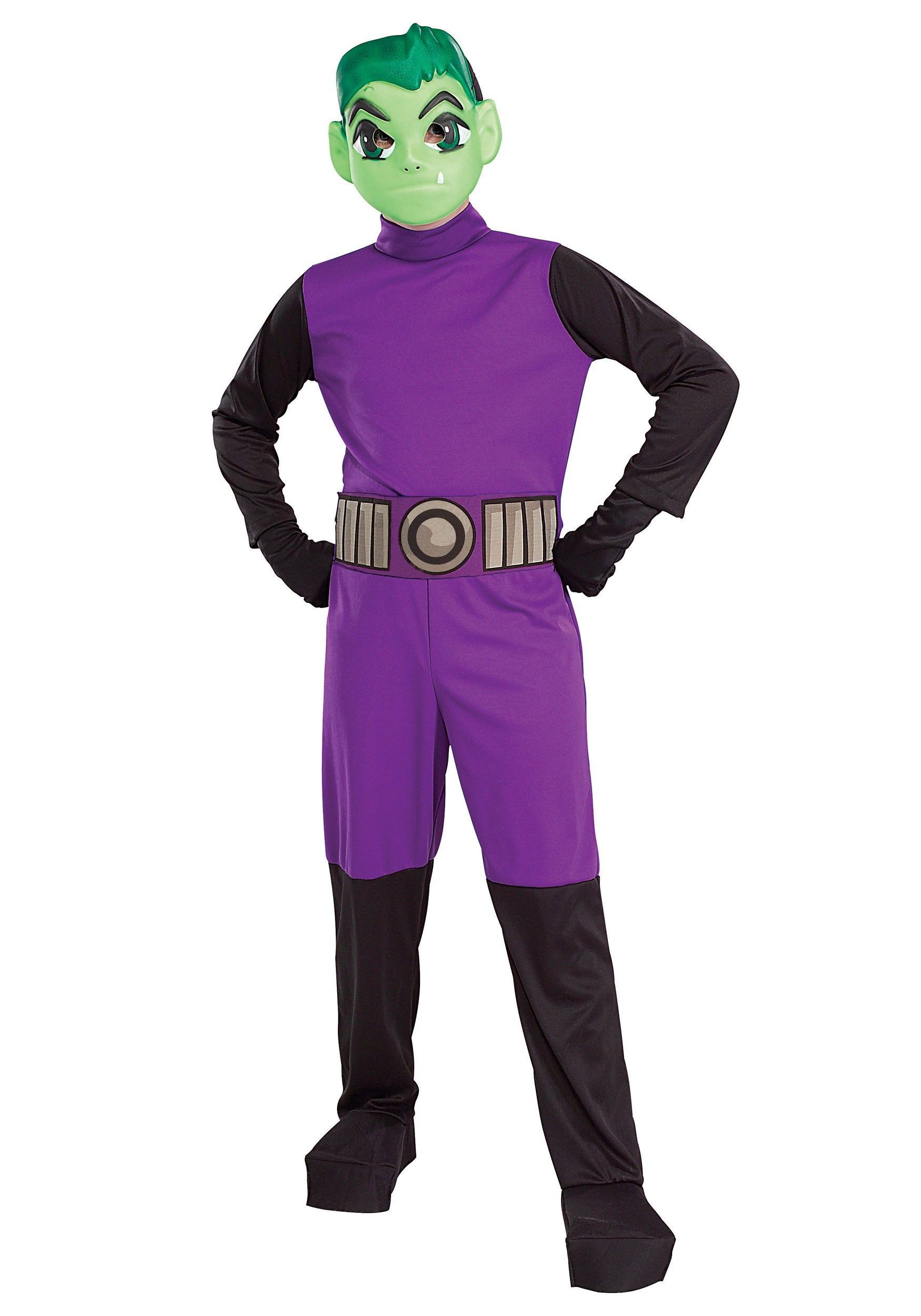 Teen Titans Beast Boy Fancy Dress Costume